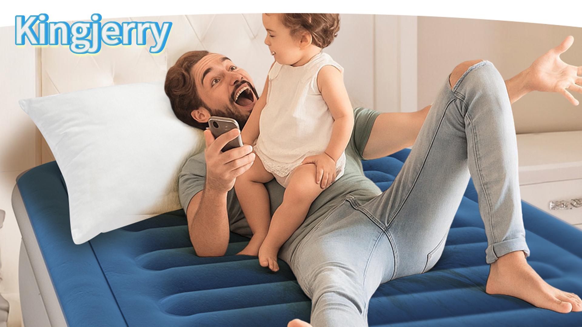 Amazon.com: KINGJERRY Twin XL Air Mattress with Built-in Pump, 18 Amazon.com: KINGJERRY Twin XL Air Mattress with Built-in Pump, 18
