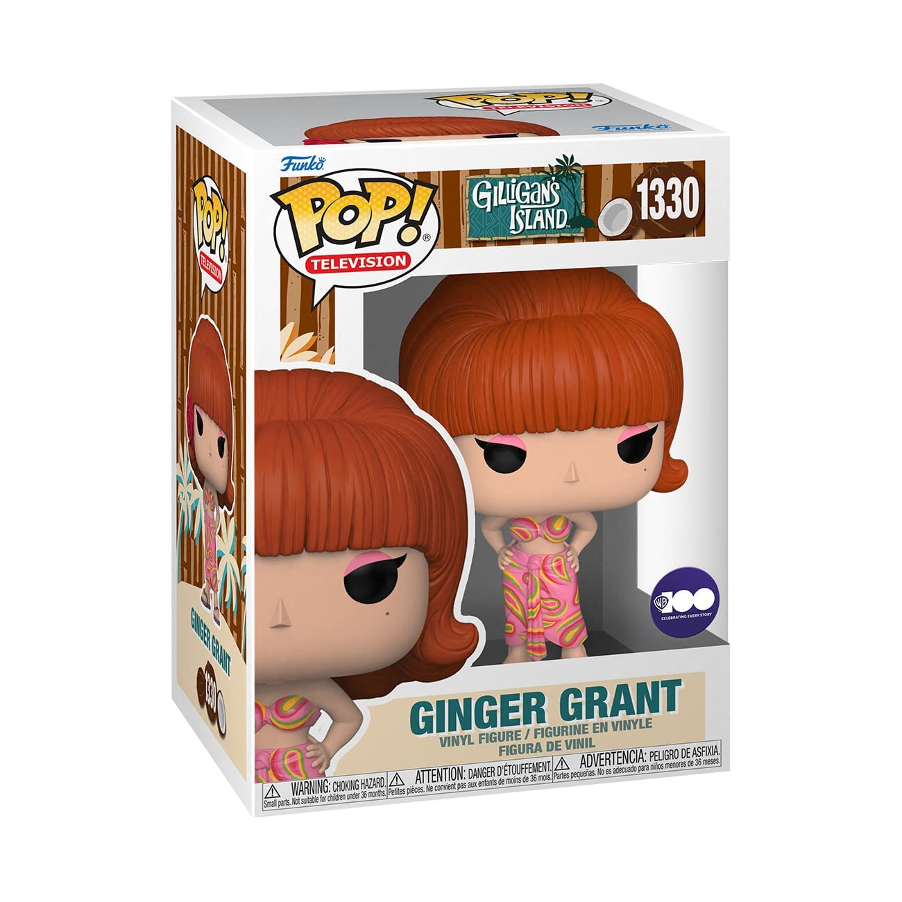 Amazon.com: Funko Pop! TV: WB 100 - Gilligan's Island, Ginger