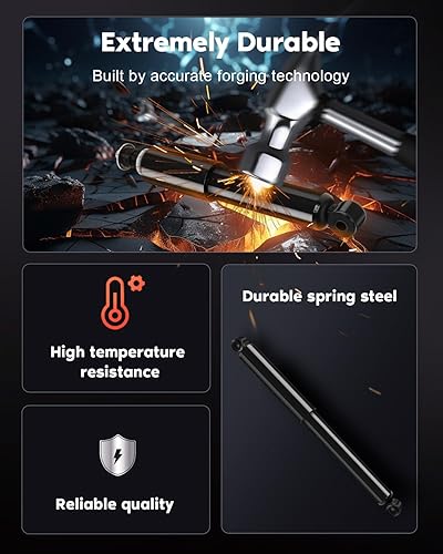 Miniatura 4 de Amortiguadores delanteros y traseros, amortiguadores cciyu y puntales para Nissan Frontier 2000, 2001, 2002, 2003, 2004, para Nissan Frontier, 2000,