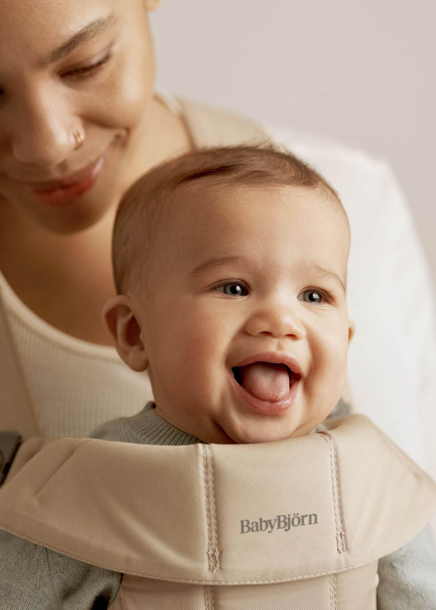 Baby Carrier Mini Gray Beige 3d Mesh Baby Carrier Mini Gray Beige 3d Mesh