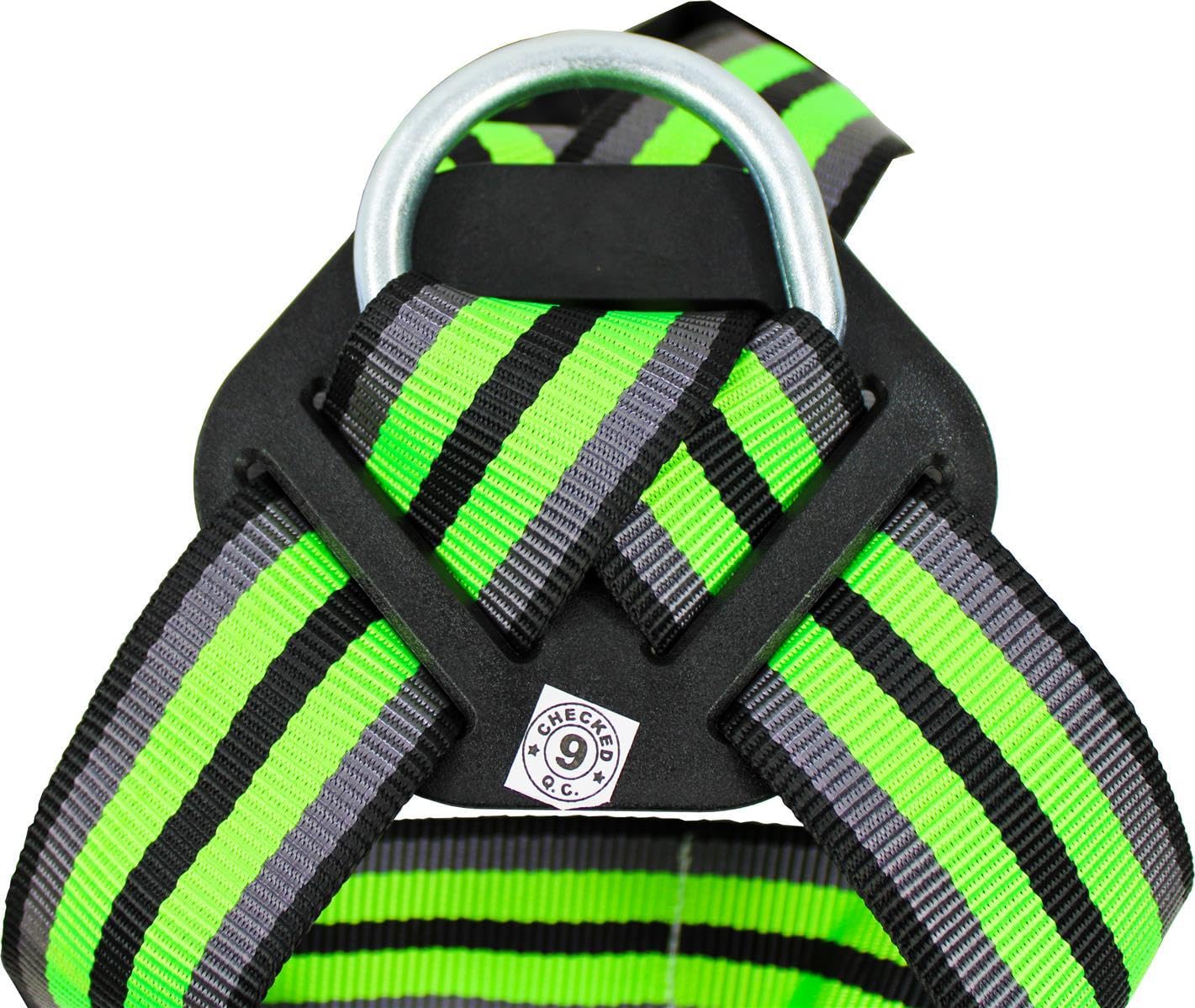 Kratos Safety EN358/361 - Arnés de seguridad con correa de sujeción y silbato, hasta 140 kg, PSA, EN358/361