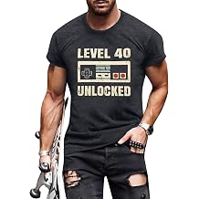 40th Birthday Shirts for Men Vintage 1986 Legend T-Shirt Mens