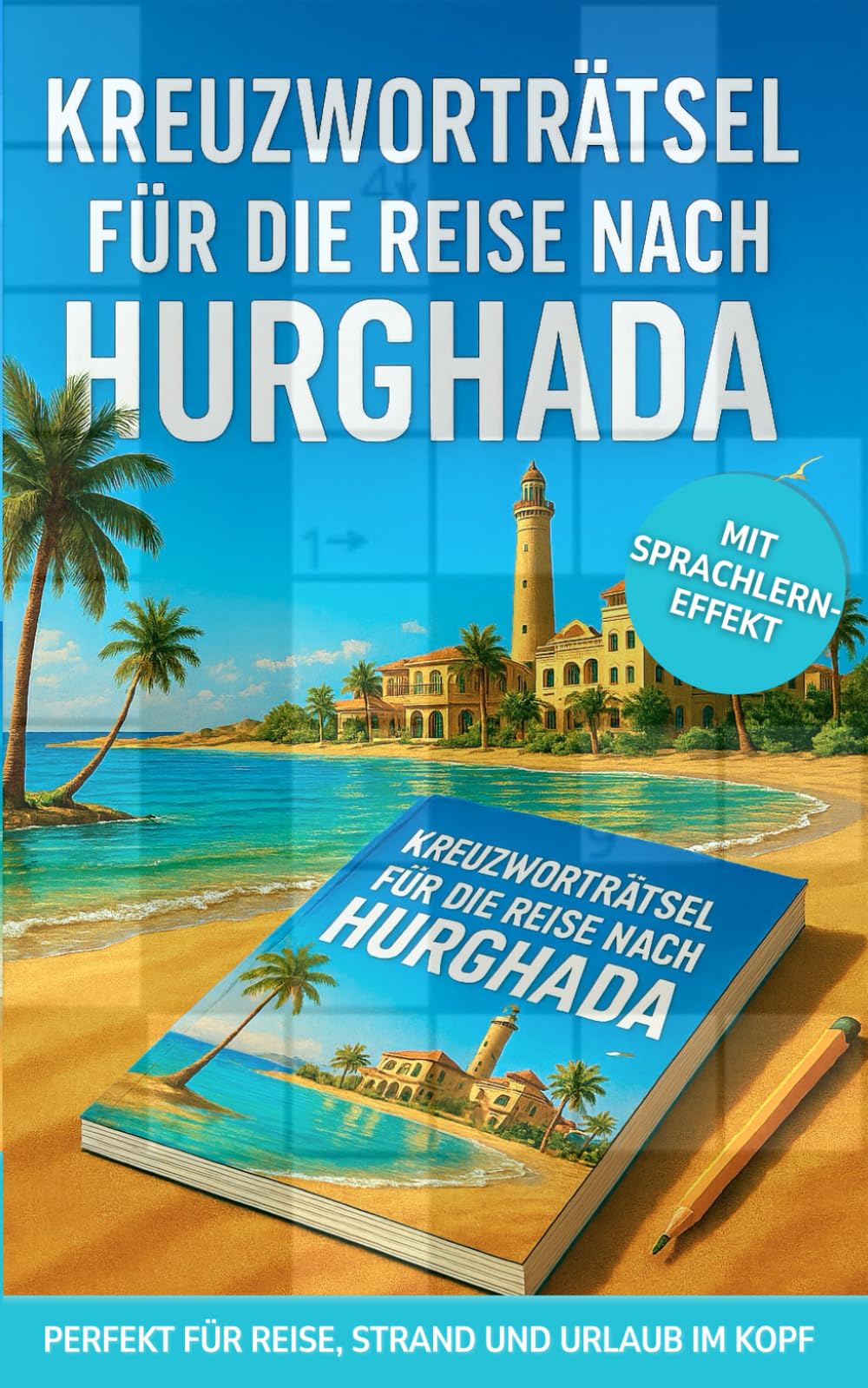 Kreuzworträtsel für die Reise nach Hurghada: 50 unterhaltsame Kreuzworträtsel über Hurghada & Reisen | Humorvoller Rätselspaß für Urlaub & Flug | ... Geschenke für Frauen (Reise Kreuzworträtsel)