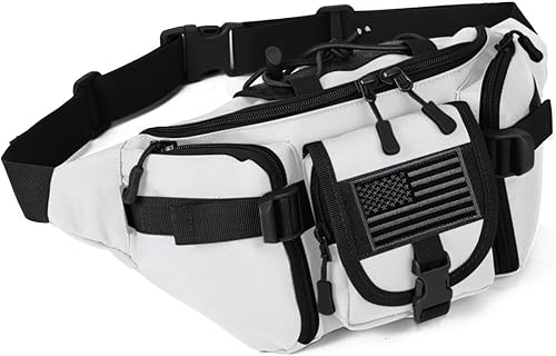 Miniatura 61 de ArcEnCiel resistente al agua Táctico Cinturón de cadera Cintura Pack Bolsa Fanny Militar Packs Bolsa para senderismo escalada al aire libre Bumbag