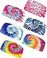 Vista 29 de Forchrinse Girasol con texto impreso, 6 piezas, diadema deportiva para sudar suave y elástica, bandas para el cabello, unisex, para deportes al aire