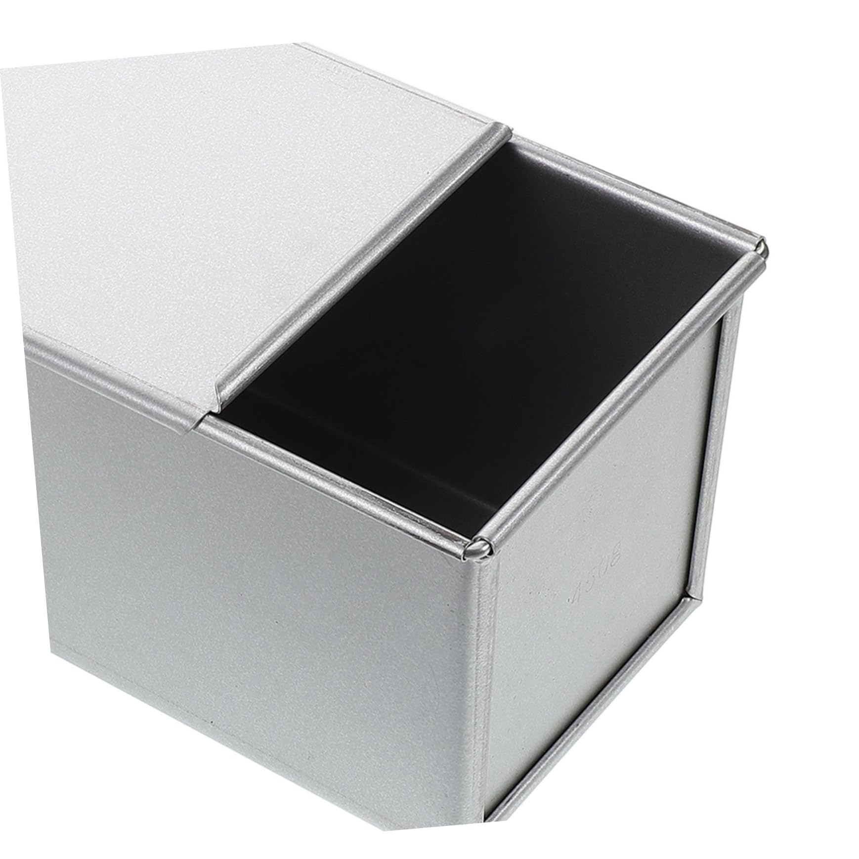 STOBAZA Teglia Rettangolare per Pane e Toast Stampo per Plumcake con Coperchio Teglia Antiaderente in Alluminio Resistente e Riutilizzabile per Cottura Uniforme