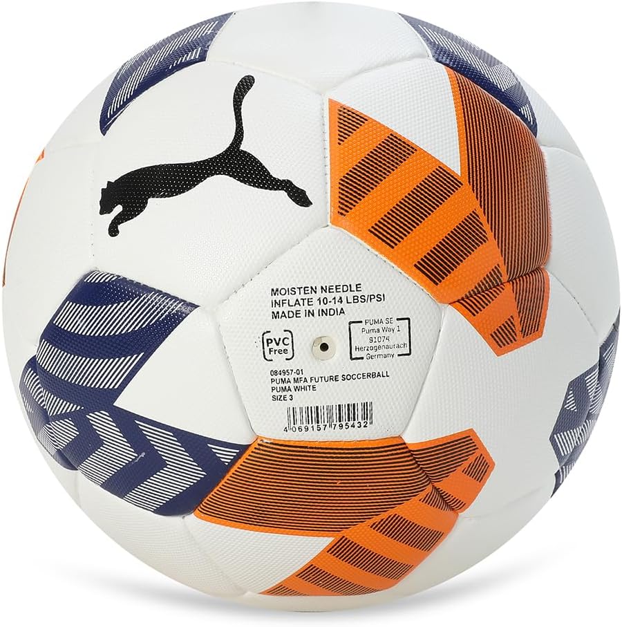 Puma Unisex-Adult,MFA Future Soccerball,White,5 (8495701)