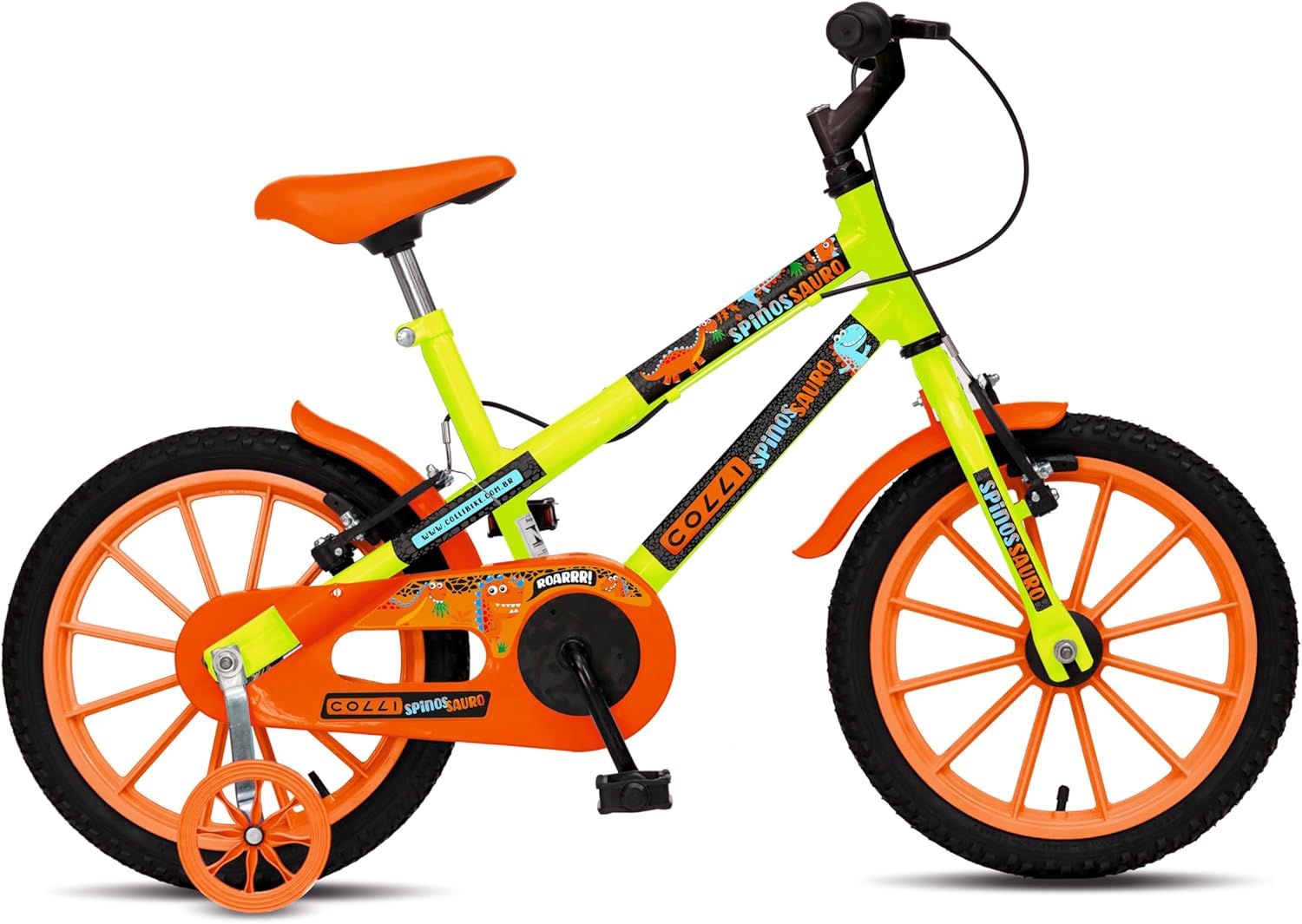 Colli Bike, Bicicleta Dinos Spinossauro Aventuras, Aro 16, quadro 12