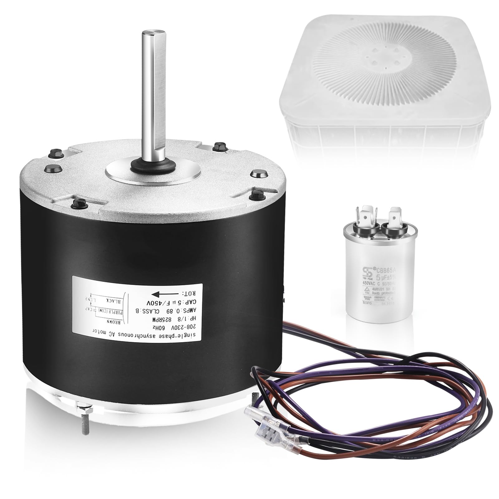 MOT18688 Condenser Fan Motor(Upgraded) - AC Fan Motor Compatible