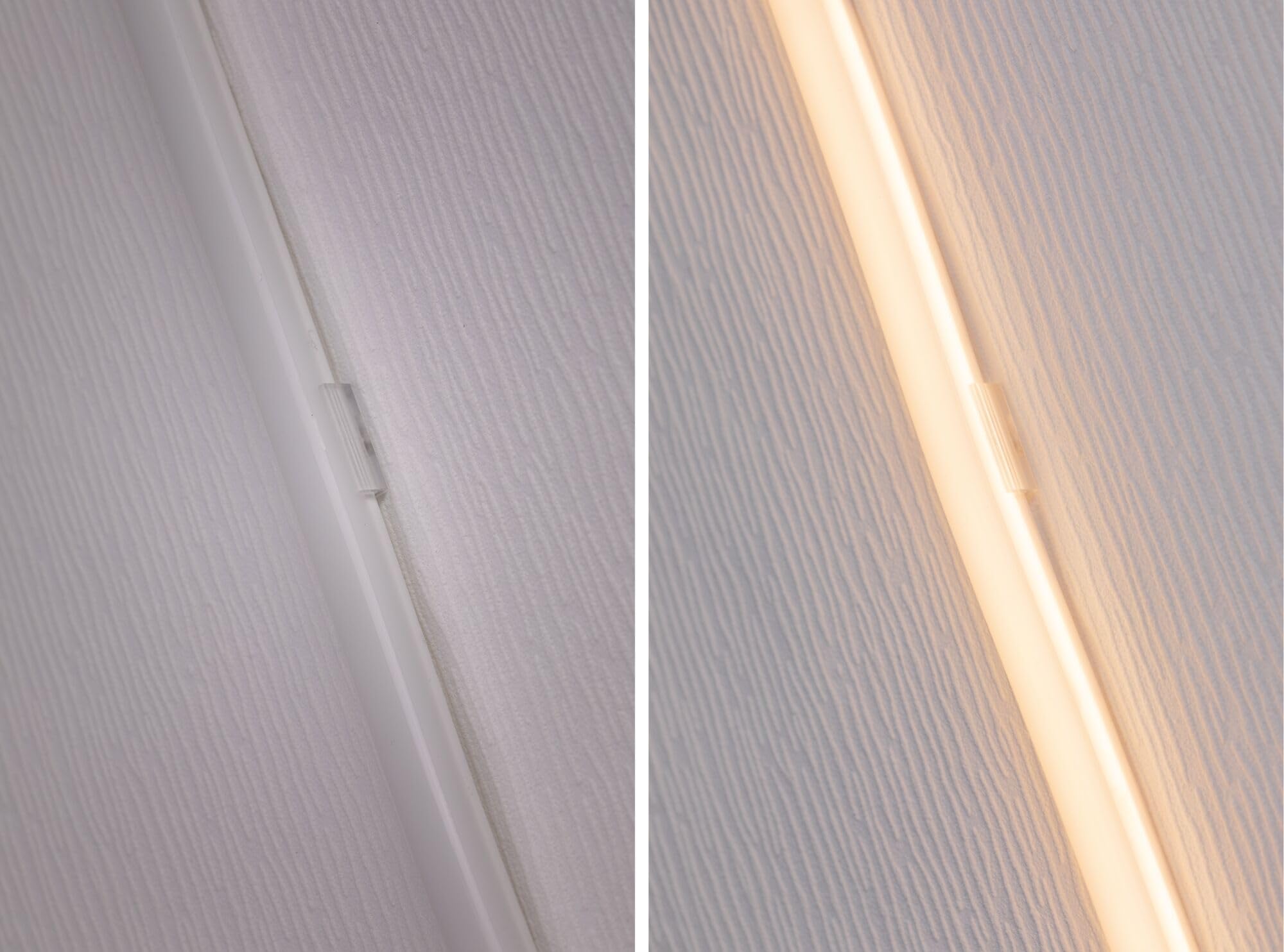 Paulmann 70963 Strip MaxLED Flow 37 W, juego básico strip LED, regulable, 3 m, blanco, plástico 2700 K blanco cálido