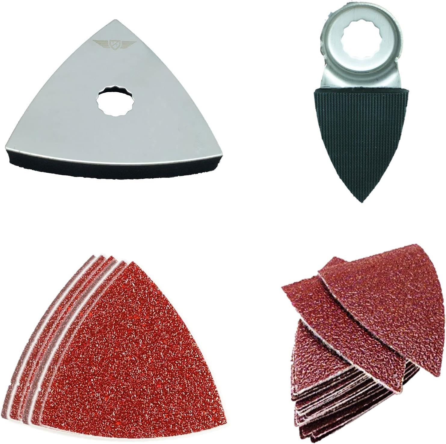 42 x TopsTools RVKSP42A Sanding Kit Compatible with Draper MT250A 23038, MT250 31328, Wickes