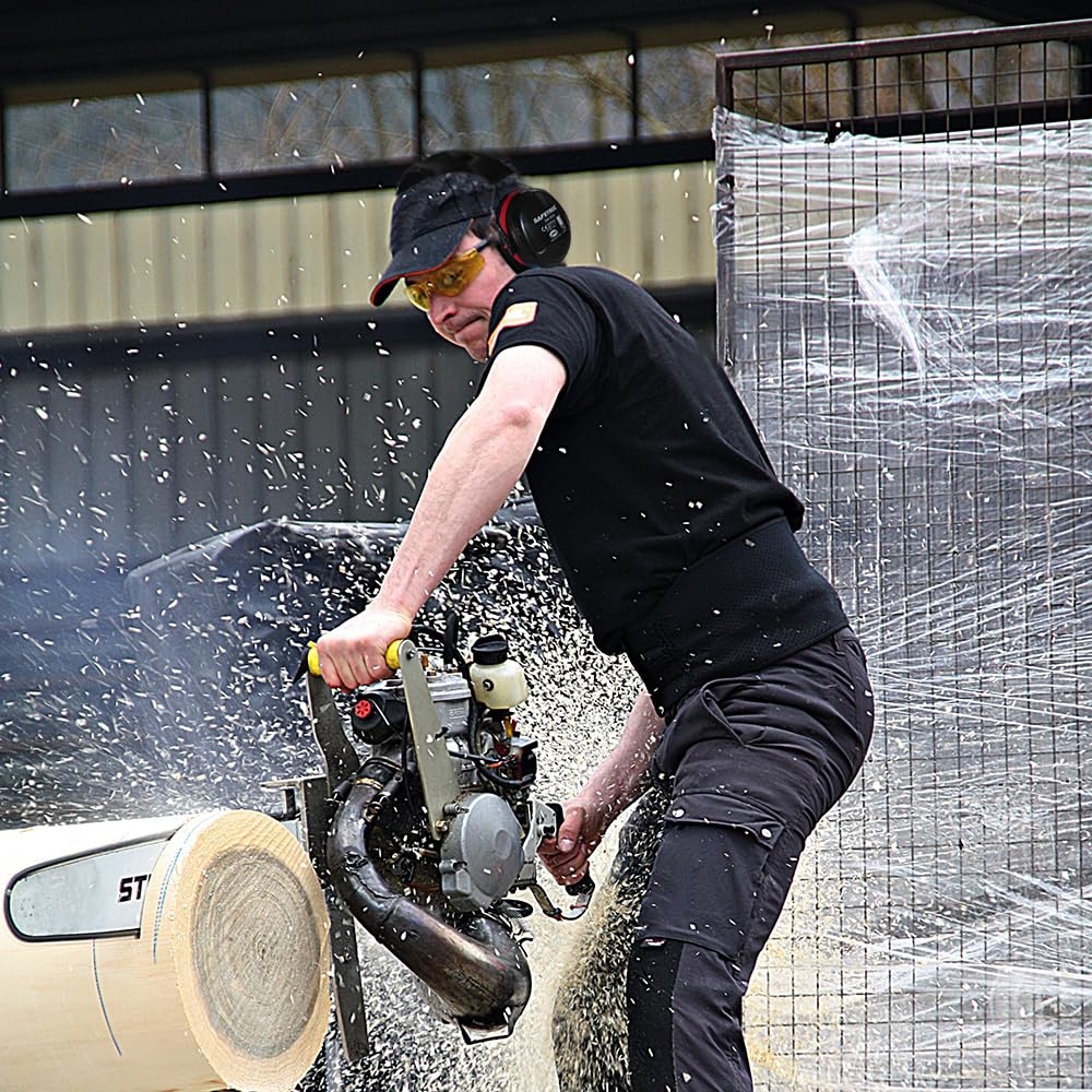 Protección auditiva ajustable, SNR 34 dB, para adultos/niños, protección contra el ruido, para obras de construcción, jardinería, deportes de tiro, ferrosos