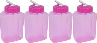 Rubbermaid Juice Box, Litterless, 8.5 Oz / 250 Ml (Pack of 4)-Pink