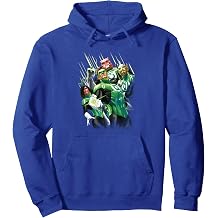 Green Lantern Power of the Rings Pullover Hoodie