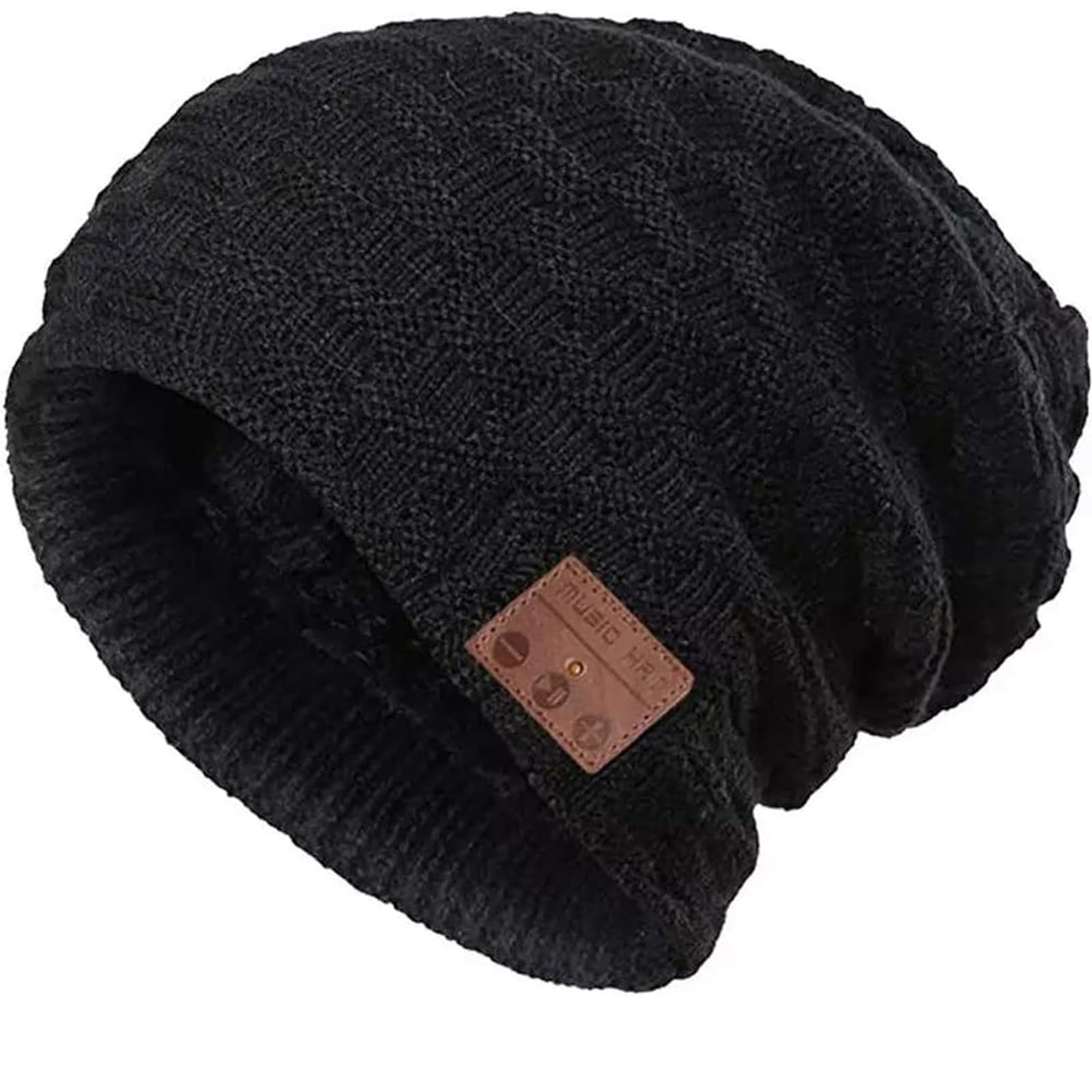 Bluetooth Beanie For Women Men Wireless Hat with Headphones Music Winter Hats Smart Beanies Headset Warm Musical Headphone with Built-in Mic Handsfree