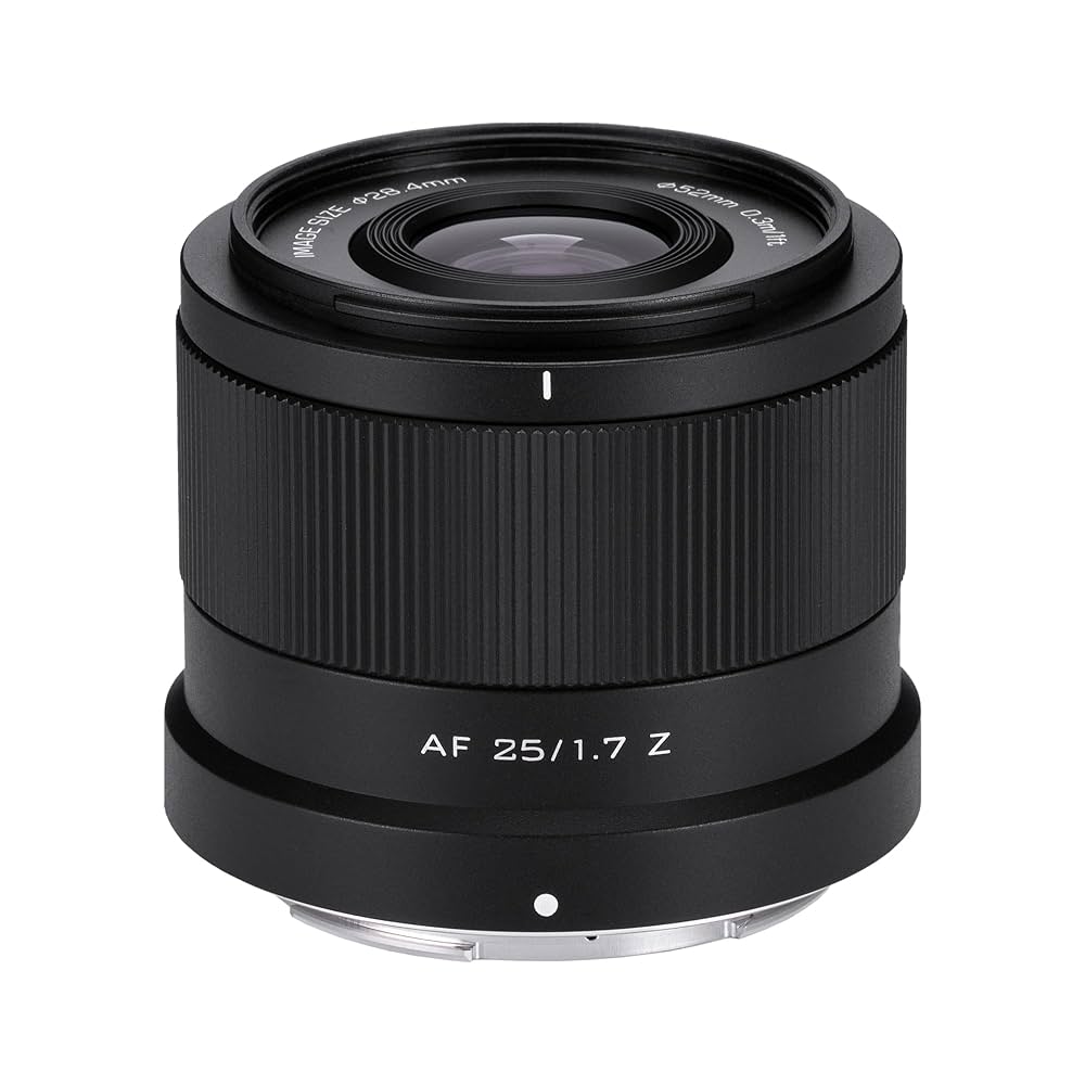 Amazon.co.jp: VILTROX AF 25mm F1.7 Z マウント レンズ 小型
