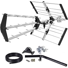 SSL 48 Element Tri Boom TV Aerial KIT Digital HD Freeview Loft/Outdoor Aerial Antenna 4G & 5G With Full Kit High Performance