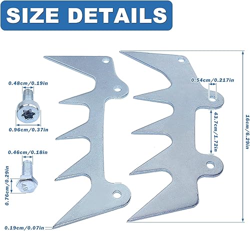 Miniatura 4 de AUMEL Kit de recogedor de cadena para perro Stihl MS660 MS460 MS440 066 046 044 Reemplazo de motosierra 1122 650 7700, 1122 664 0503