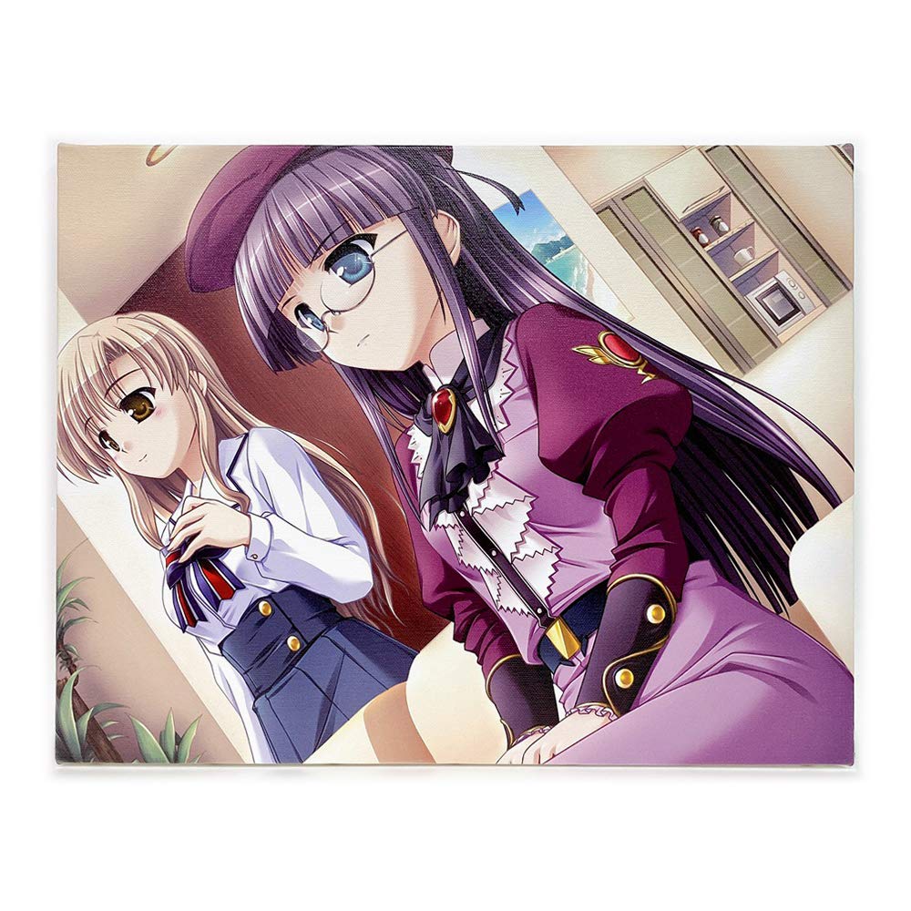 夜明け前より瑠璃色な F6キャンバスアート べっかんこう直筆サイン入り