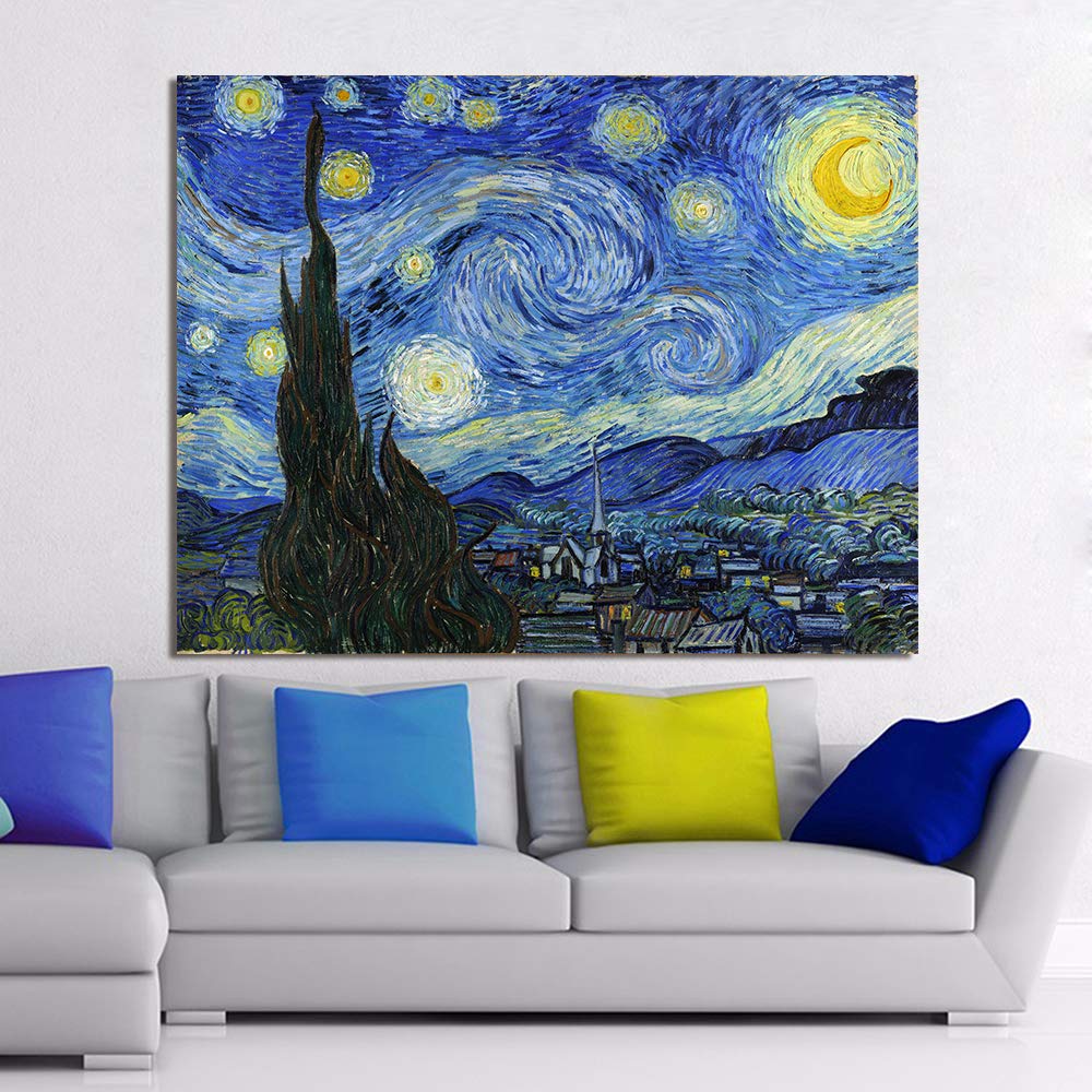 Amazon.co.jp: The Starry Night,1889 ヴィンセント・ヴァン
