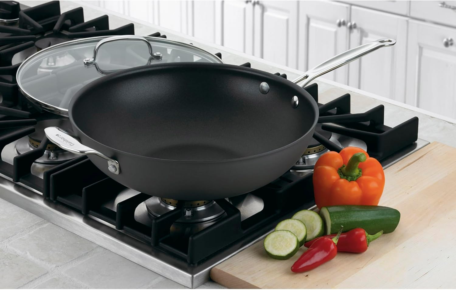 Cuisinart Chef's Classic™ Non-Stick Hard Anodized 12.5" Stir Fry Pan