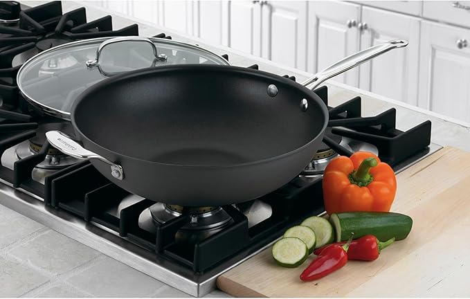 Cuisinart Wok Antiadherente de 31.75 cm Anodizado Duro miniatura 2