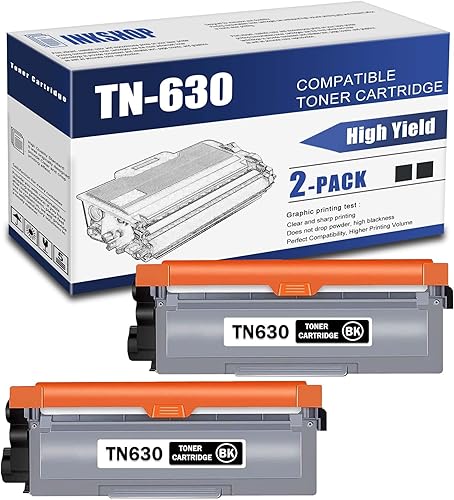 TN630 TN-630 Compatible TN-630 TN630 Cartucho de tóner negro de repuesto para tóner Brother TN-630 HL-L2305W HL-L2320D HL-L2300D MFC-L2680W (2 disponible en Yaxa Costa Rica