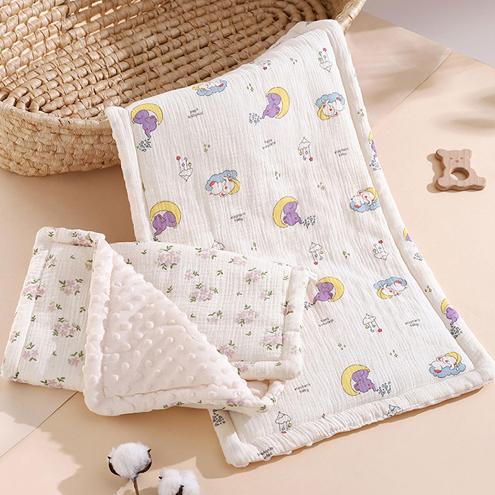 Kinderwagen-Matratze mit bedrucktem Muster, Kissen für Baby-Sitze, Sitzeinlage, Kleinkinderwagen, doppelseitiges Pad