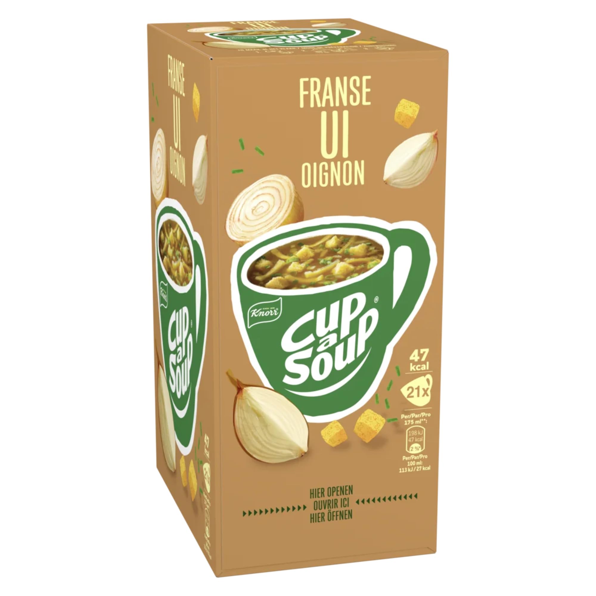 Cup A Soup Cebolla Francesa 21 Piezas Unidades