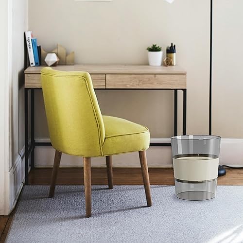 Miniatura 6 de Basurero plegable de plástico portátil, papelera redonda plegable, 2.64 galones10 litros, para el hogar, baño, cocina, aire libre, campamento