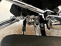 Vista 6 de WeiSen Extensión exterior de 1-1/4 pulgadas compatible con Harley Touring Electra Glide Road Glide Road Glide Road King 2009-2025 FL Trikes 2009-2013