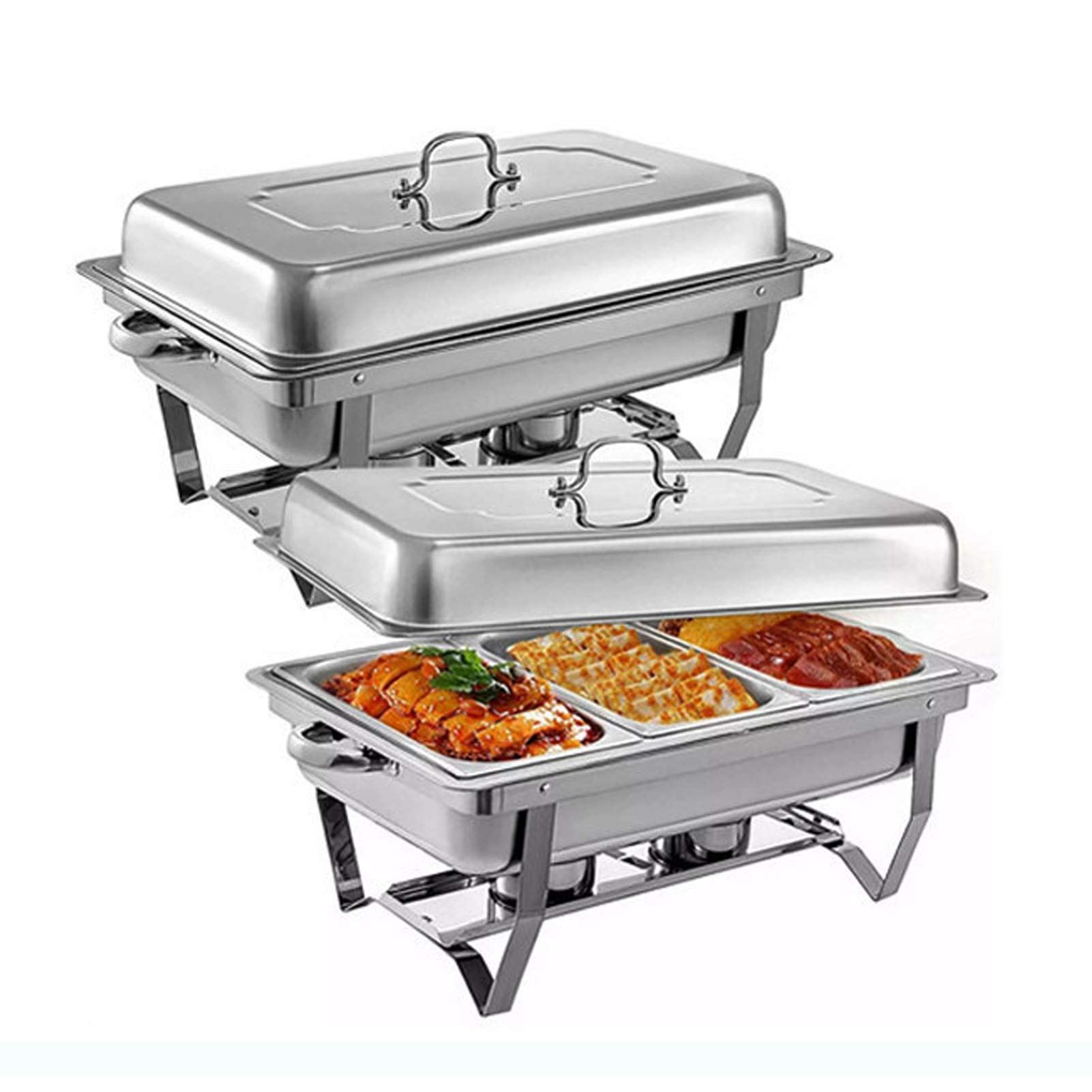 Buy Stainless Steel Chafing Dish Sets 2 Pieces, Chafing Dish Set Food