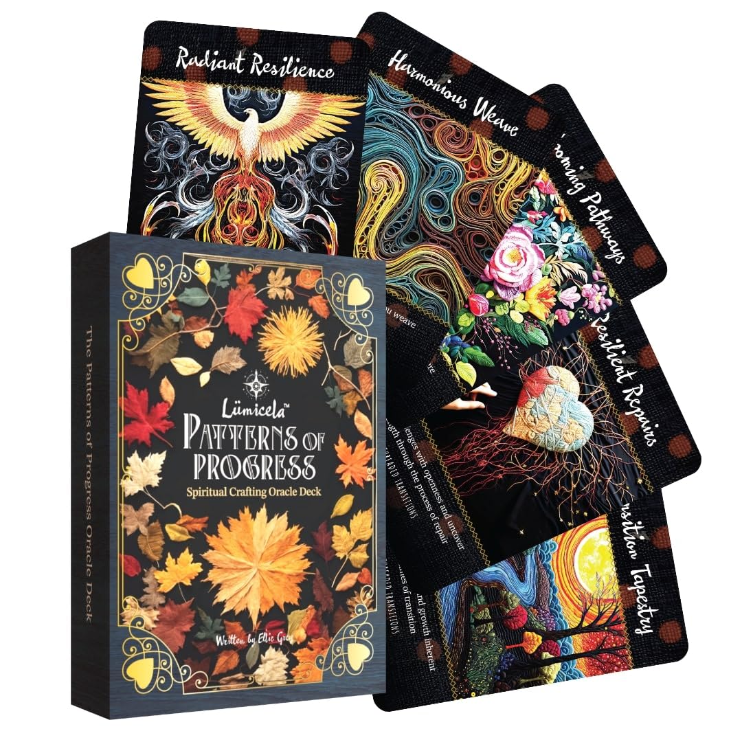 Amazon.com: Lümicela Patterns of Progress: 40-Card Oracle Deck for