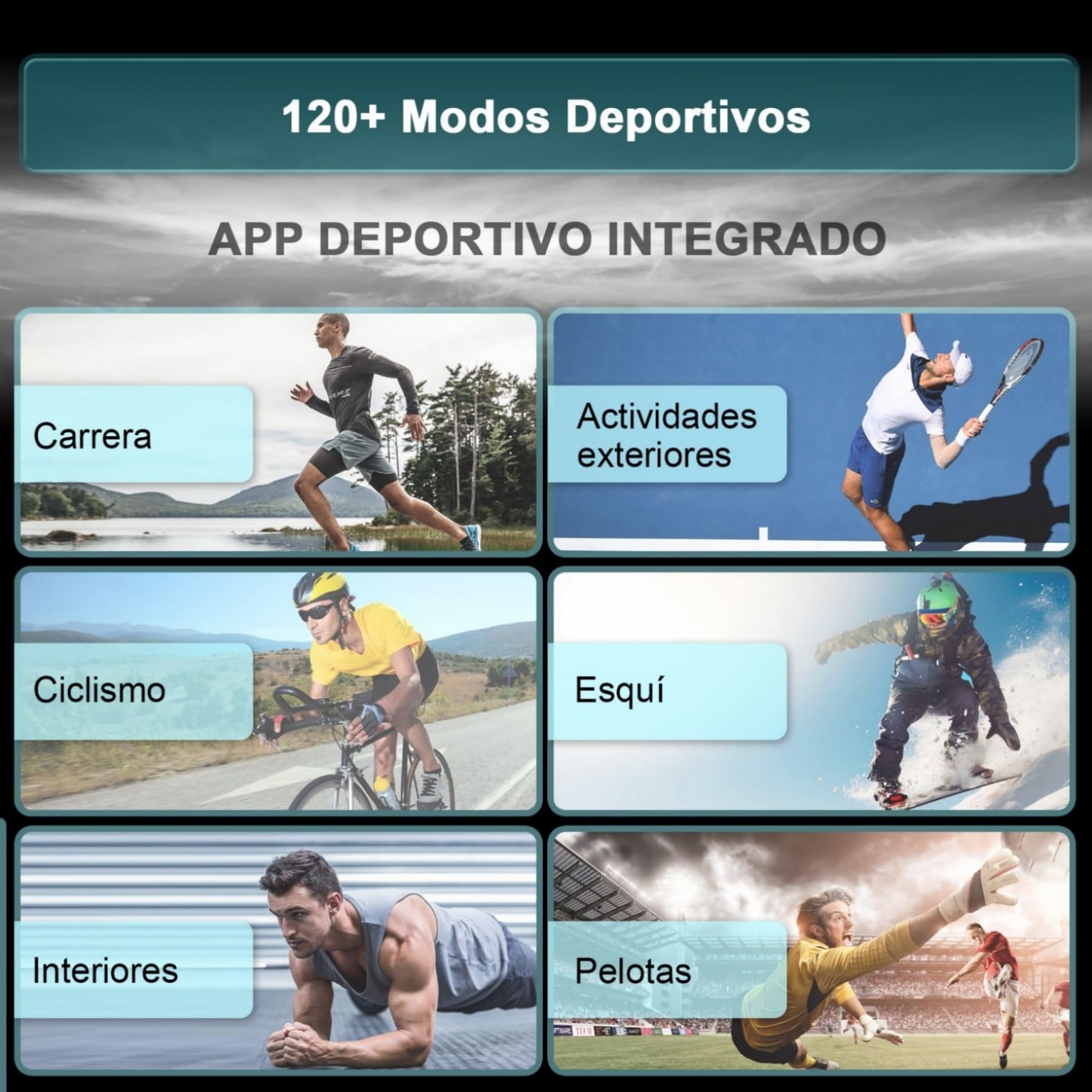 IOWODO Reloj Inteligente Hombre con Llamadas, 1.45" Militar Smartwatch con Linterna y Brújula, 960mAh Batería, 123 Modos Deporte, Monitor Cardíaco 24h/SpO2/Sueño, IP68, 2 Correas(iOS/Android)