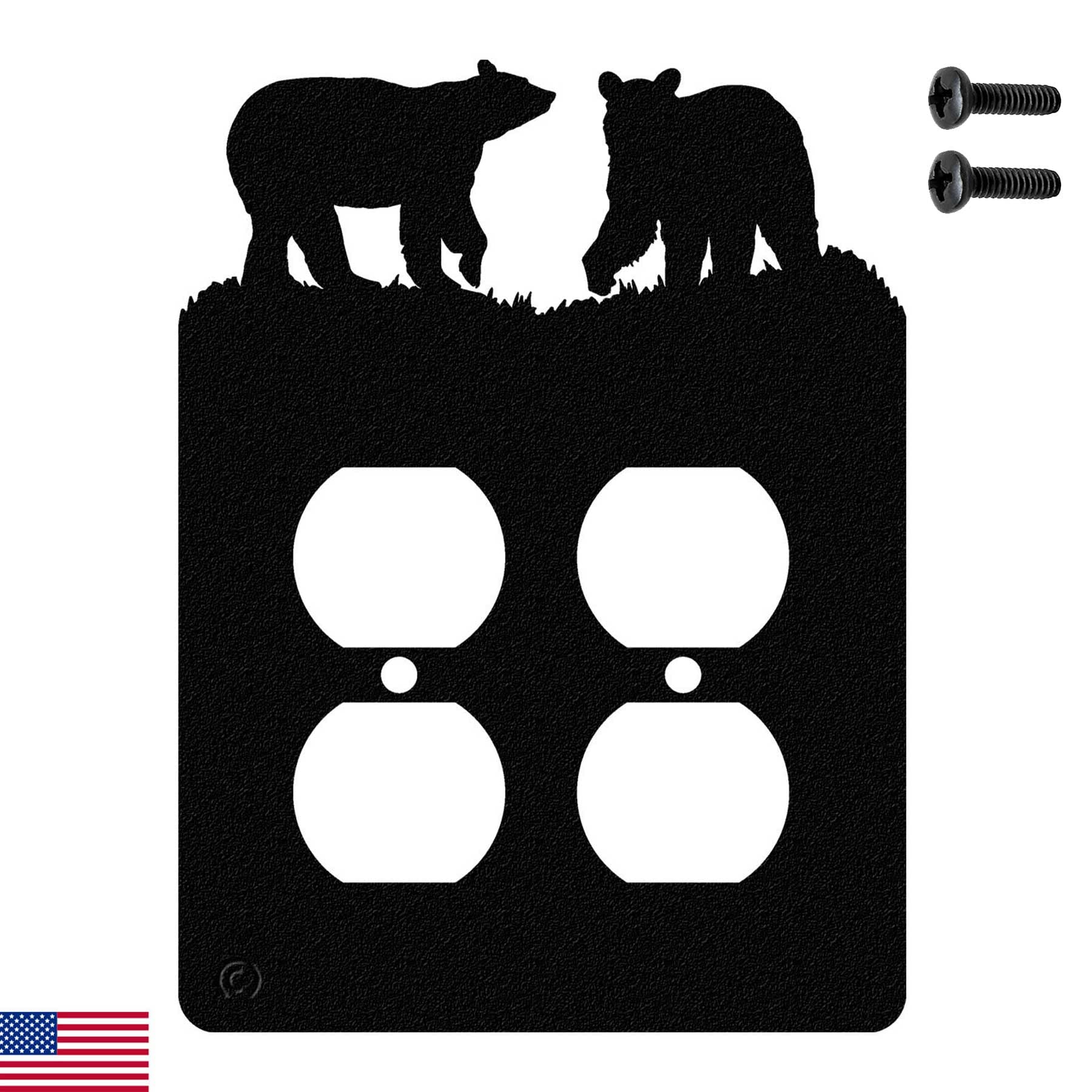 Black Metal Light Switch Wall Plate - Durable & Stylish -10 Black Metal Light Switch Wall Plate - Durable & Stylish -10