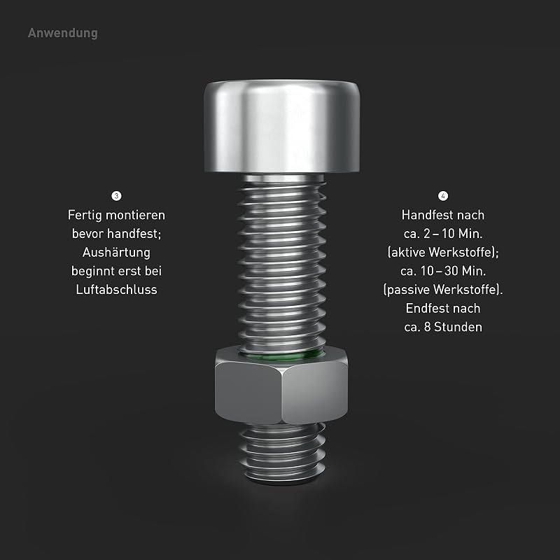 INBUS Threadlocker Erős Csavarzáró 20g Német Gyártás