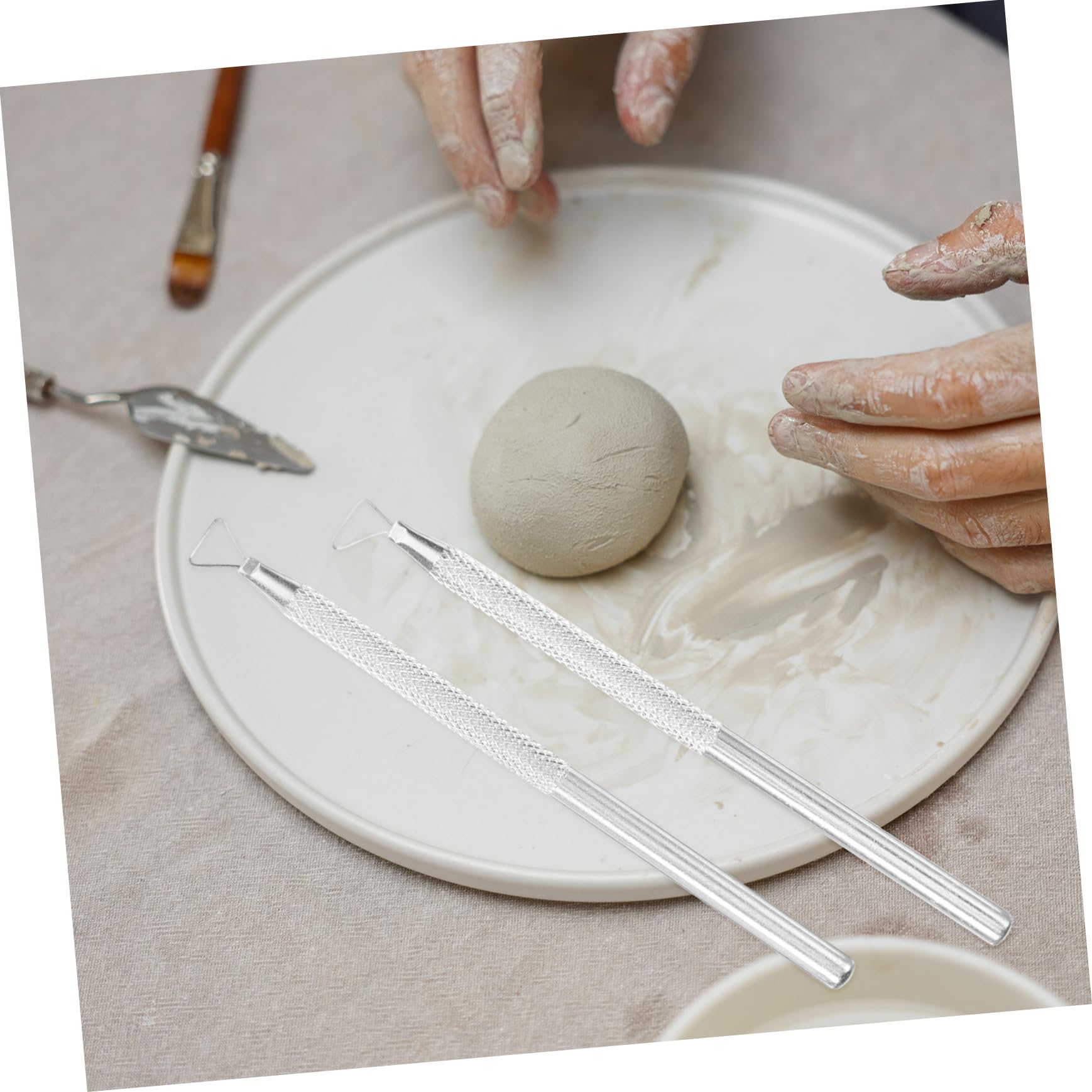 jojofuny 5 Set Strumenti per Intagliare Argilla Aghi per Scultura Dettagli Precisi per Creazioni Ceramica E Fai da Te 8 Pezzi*5