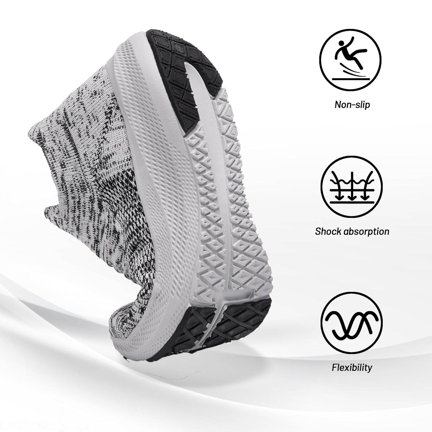 SHULOOK Tênis de corrida feminino, sem cadarço, confortável, leve, respirável, malha antiderrapante, casual, moderno, tênis de corrida em promoção! Veja a oferta e mais achadinhos de Tênis 2 Hoje é o melhor dia para comprar SHULOOK Tênis de corrida feminino, sem cadarço, confortável, leve, respirável, malha antiderrapante, casual, moderno, tênis de corrida com aquele preço maroto! Promoção! Aproveite a oferta! 2