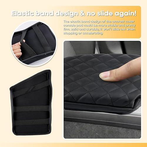 Miniatura 6 de LFOTPP Funda para reposabrazos XC60 2025 para XC60 (2018-2025), cubierta de consola central para 2018-2022 2023 2024 2025 XC60, funda interior para