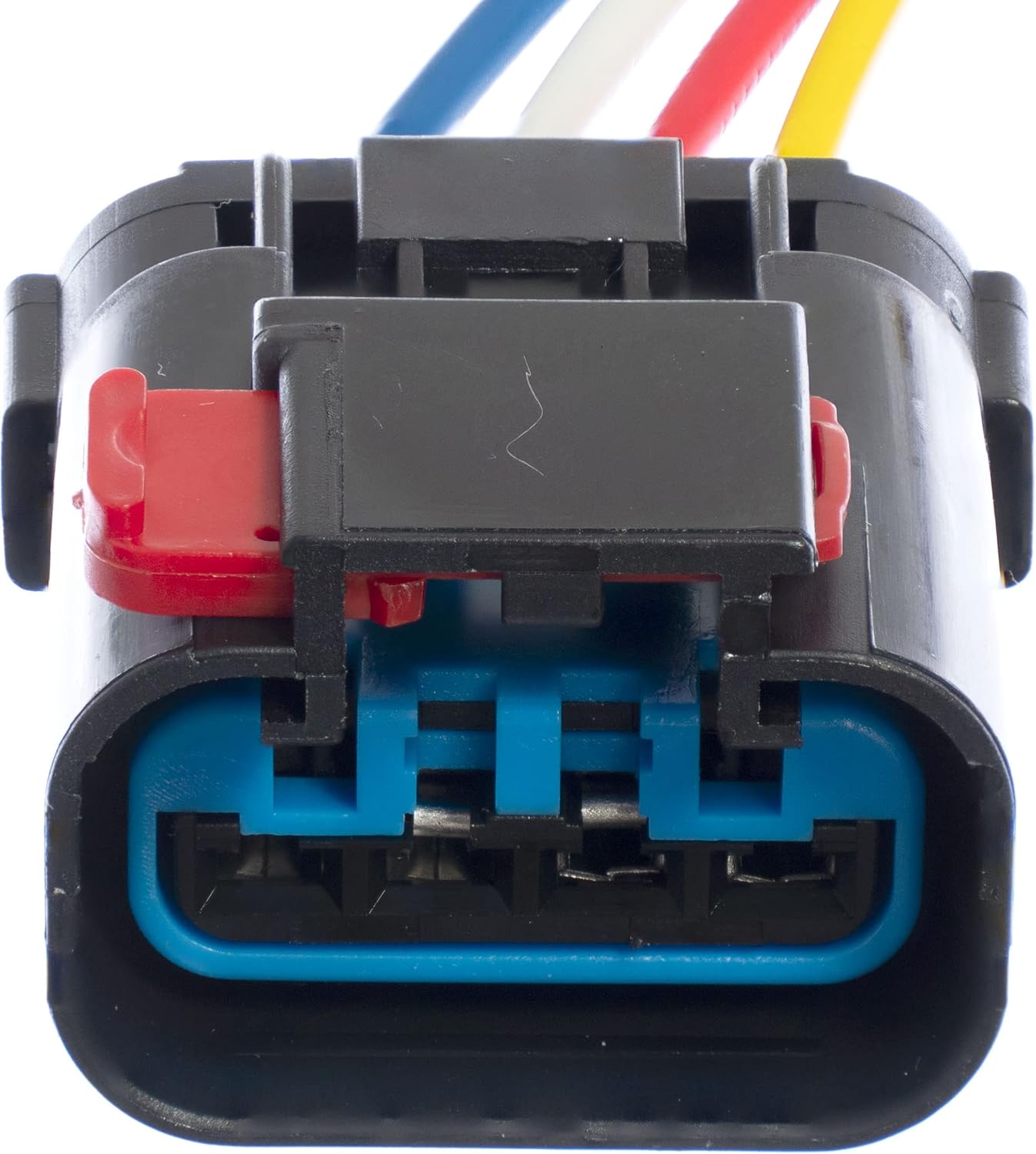 APDTY 013414-Harness 4-Wire Pigtail For Radiator Fan Control Relay (Note: If Melting Occurred, Radiator Fan, Relay & Harness Replacement Is Usually Also Neccesary, Replaces OE 4897034AA, 5013979AB)