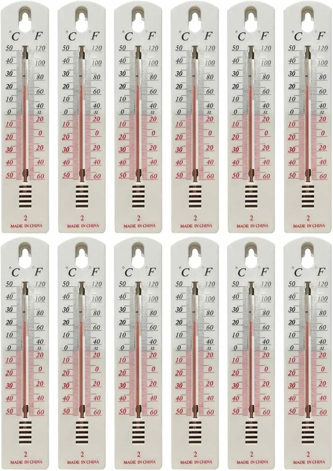 Room Thermometer Indoor Set Of12,Wall Mounted Thermometer