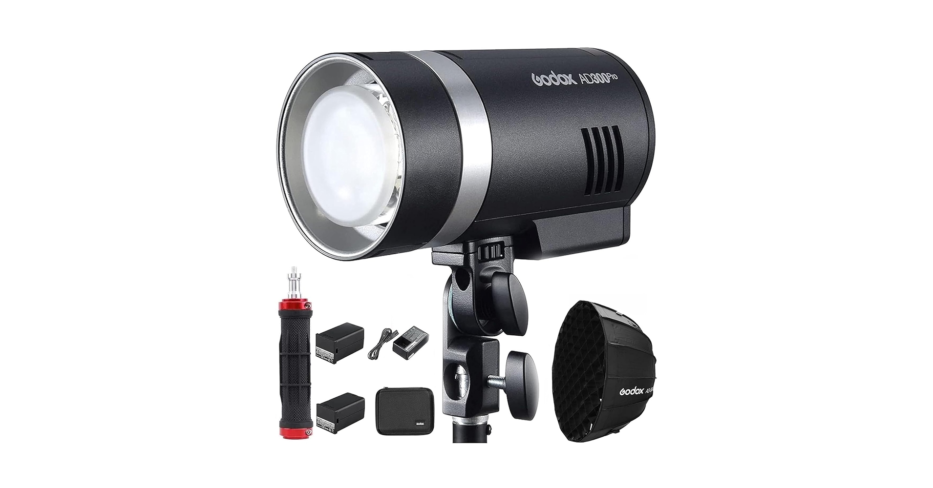 Amazon.com : Godox AD300Pro Flash Kit | 300Ws Output