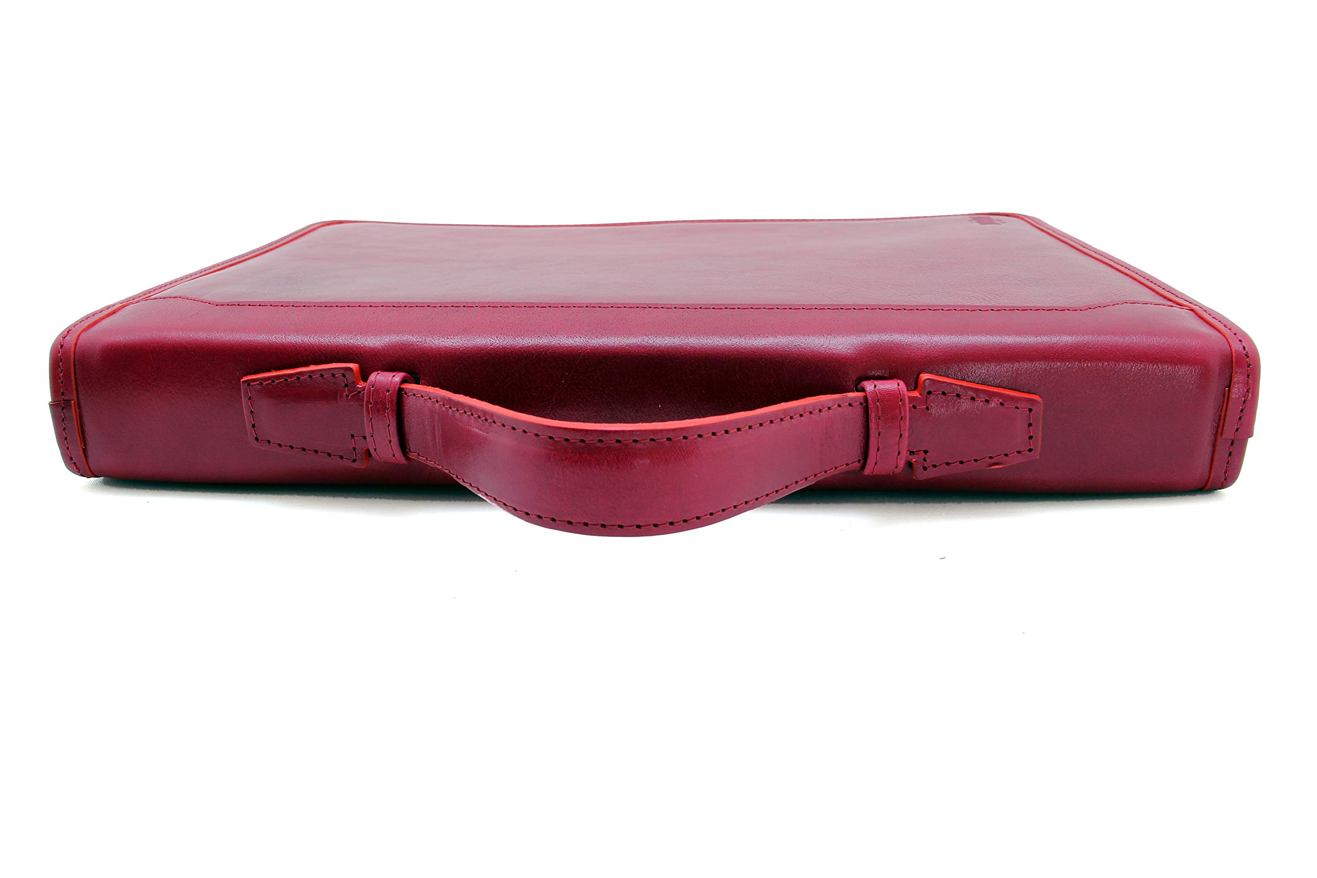 Noda Executive Leather Padfolio 3 raccoglitore ad anelli Professiona