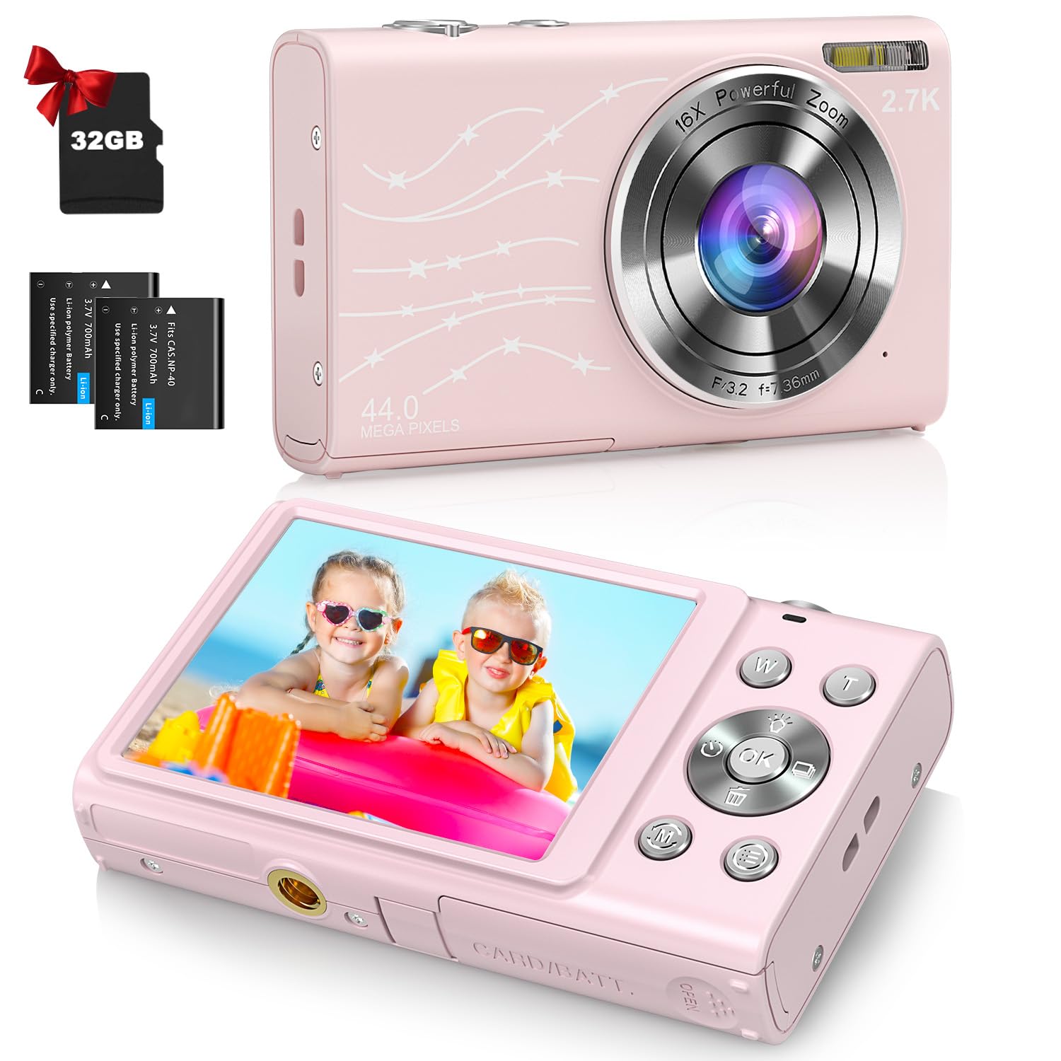 Amazon.co.jp: Zostuic デジタルカメラ 2.7K デジカメ オート  