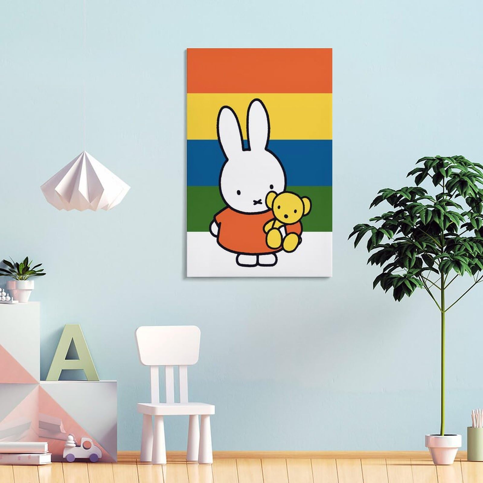 Amazon.co.jp: ポスター Miffy ミッフィー 印刷 ポスター キャンバス