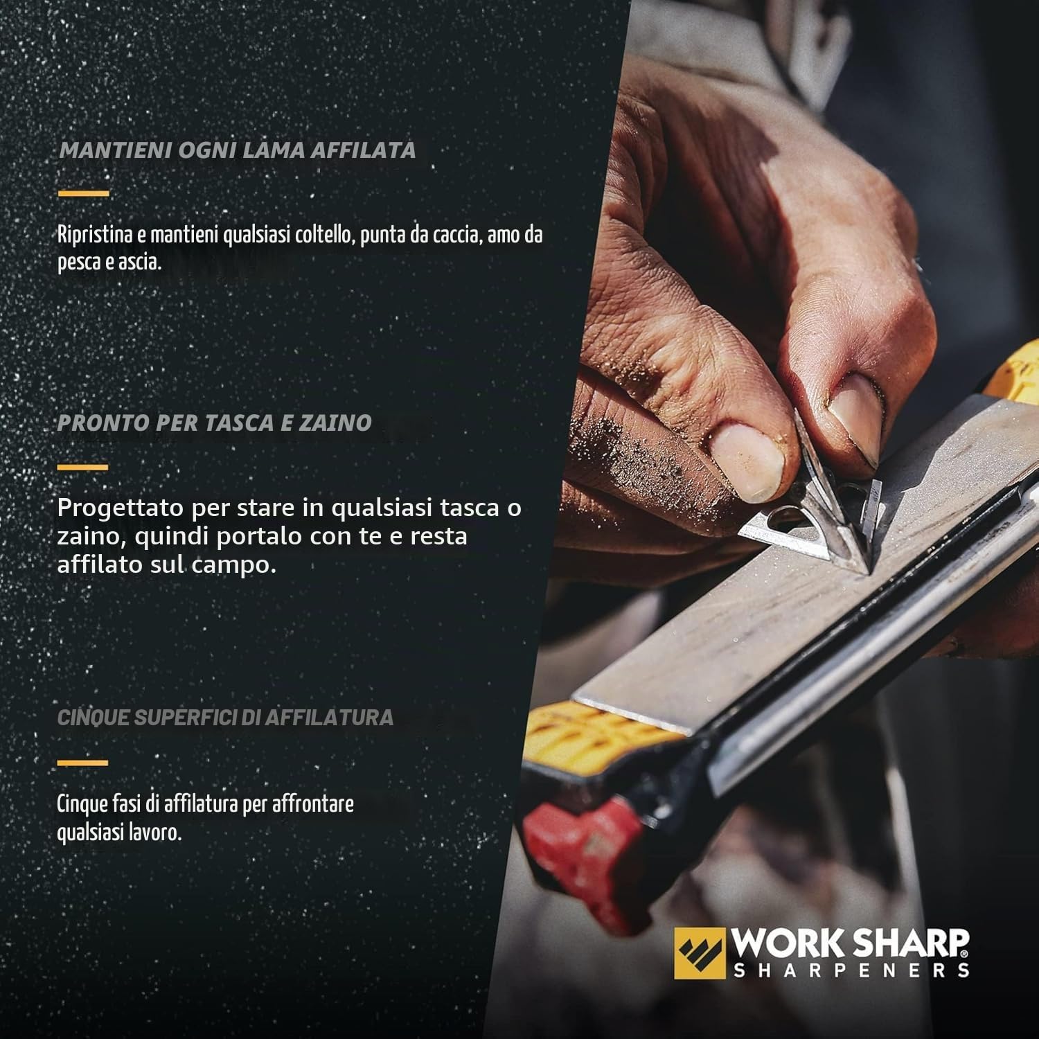 Worksharp WSS221 - Affila coltelli e Utensili