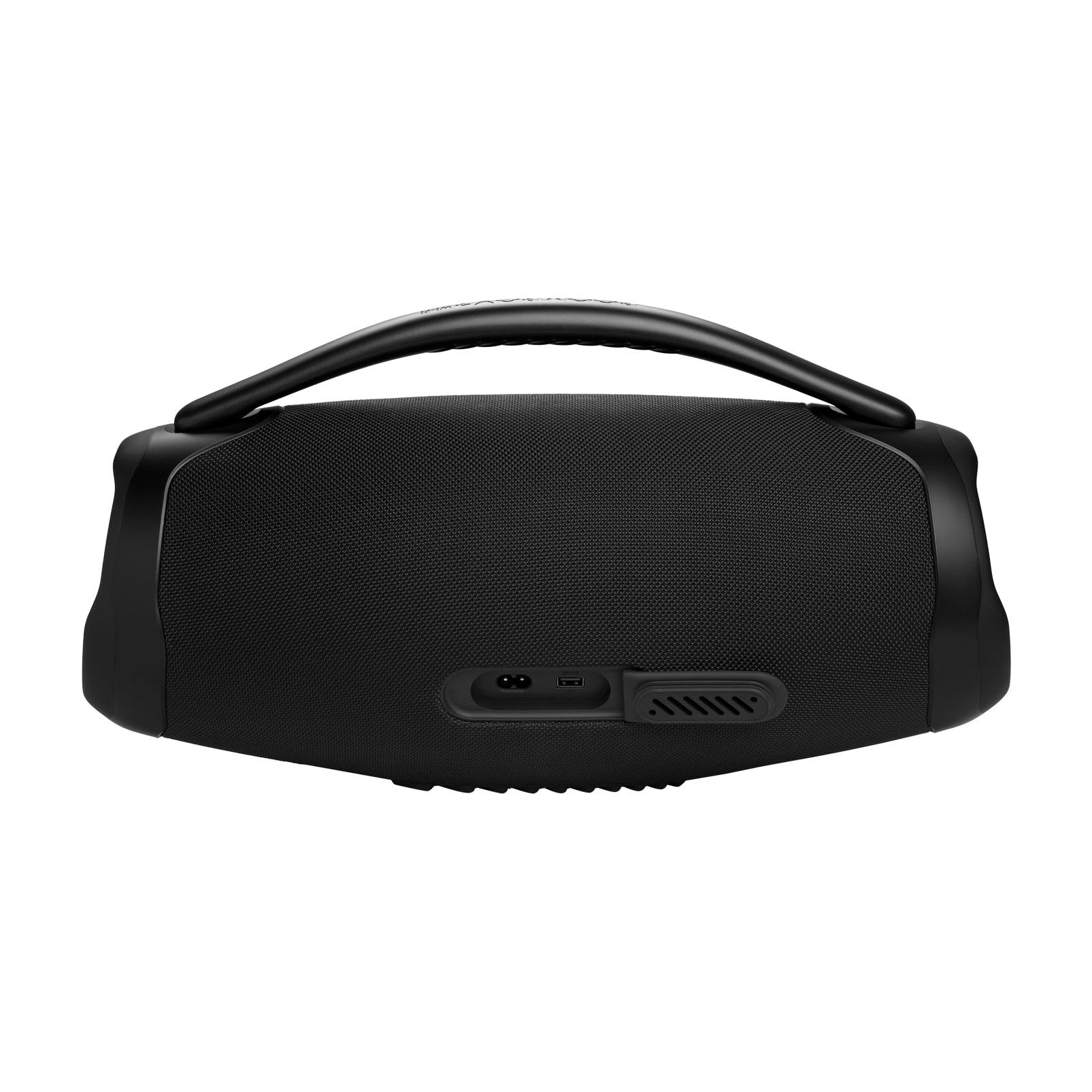 JBL Boombox 3 Wi-Fi Speaker Wireless, Cassa Altoparlante Portatile con Bassi Profondi, Bluetooth e Wi-Fi Integrato, Impermeabile IP67, App JBL One, 3D Dolby Atmos, fino a 24 Ore di Autonomia, Nero