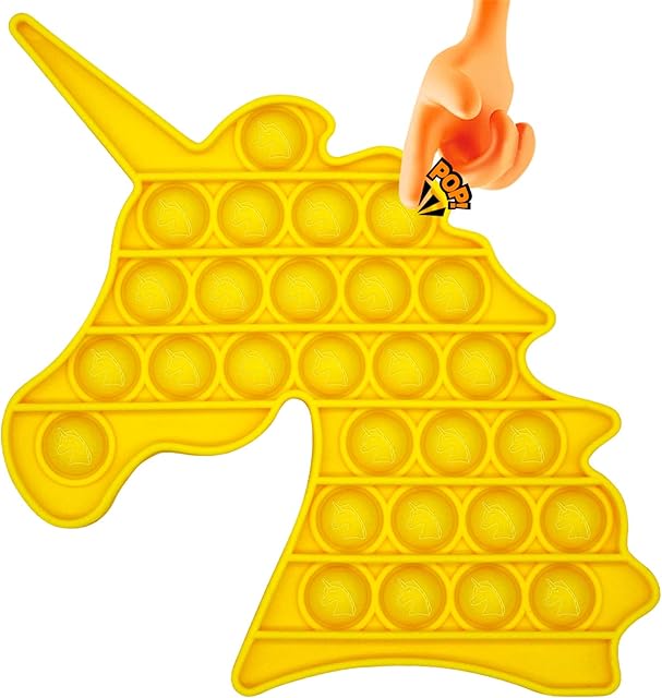 Yefun Push Bubble Sensory Fidget Toy, Stress Relief Special Needs Silent Classroom, Pop Fidget Toy