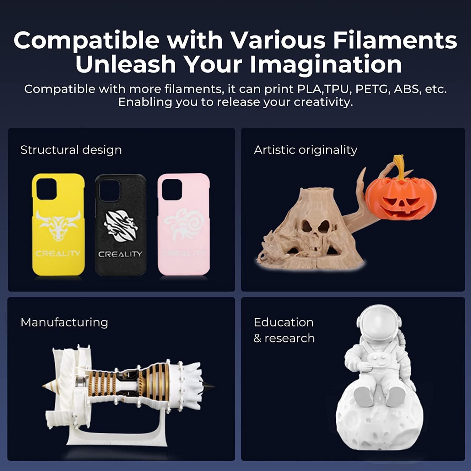 Creality CR-Scan Ferret, Scanner 3D per Stampa 3D, Portatile Scanner, Precisa & Vasta Doppia Modalità, 0.1 mm Precisione, 30 fps (Alta velocità fotogramma), per Android, Windows 10/11 e Mac OS