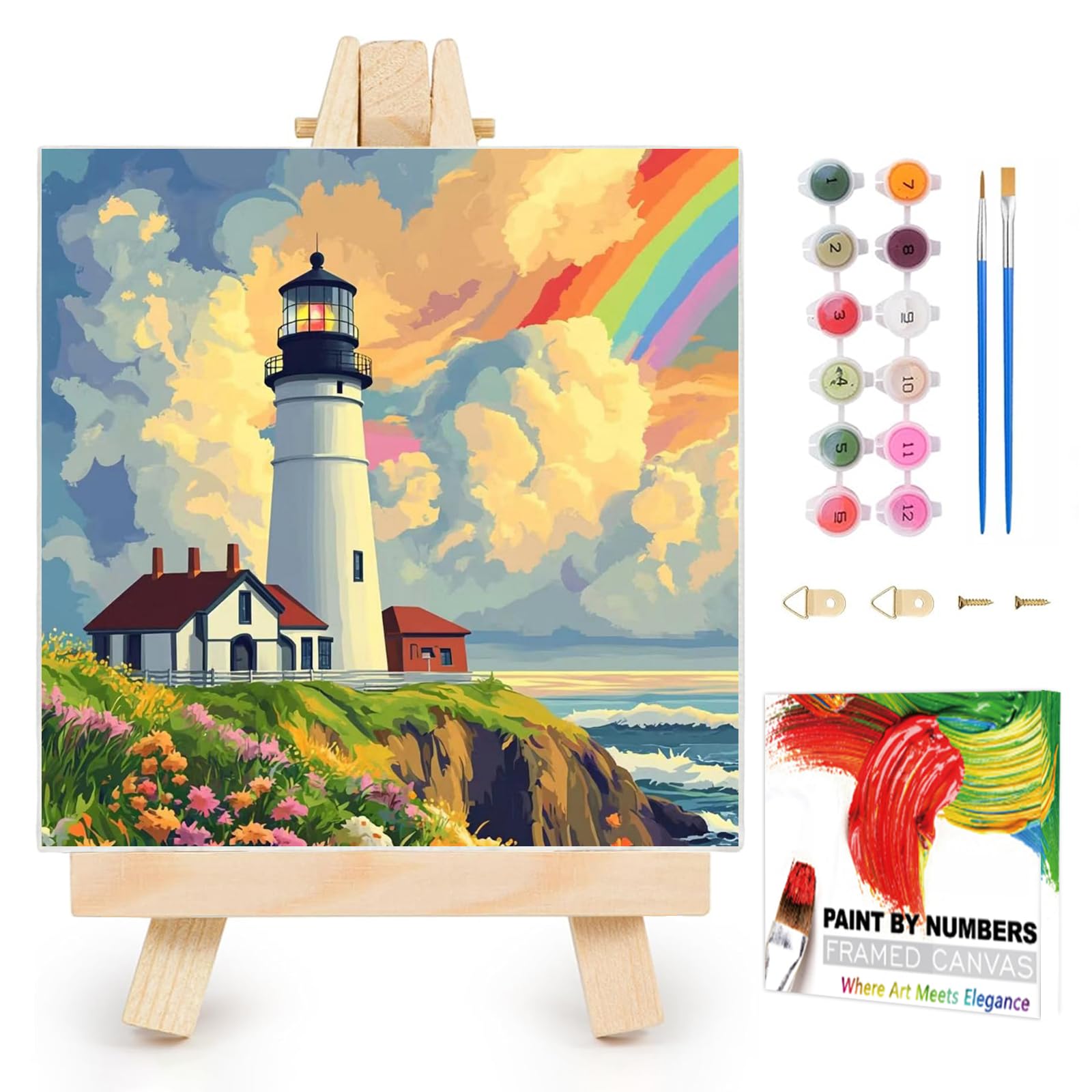 Save 50% on XTCIXAL Paint by Numbers Kit for Adults